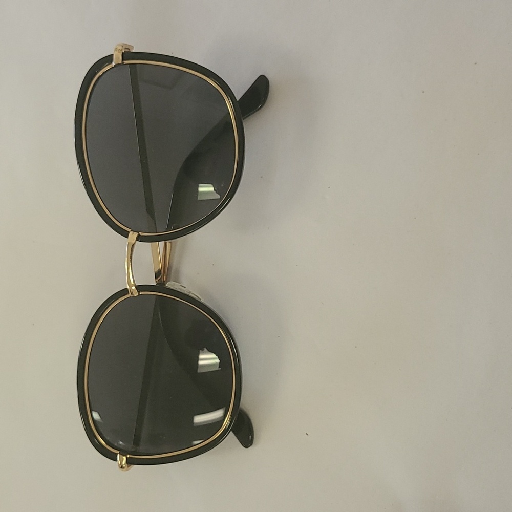 Black and Gold Sunglasses
